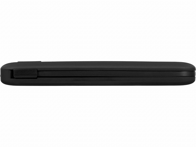 Внешний беспроводной аккумулятор с подсветкой лого «Astro», soft-touch, 10000 mAh, черный