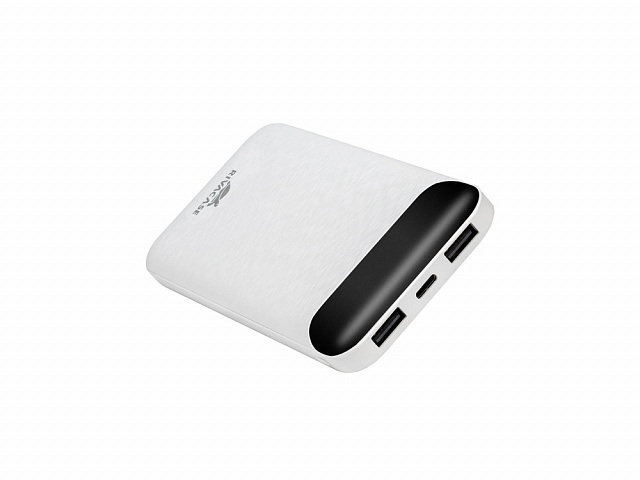 Внешний аккумулятор с дисплеем VA2240, 10000 mAh, белый