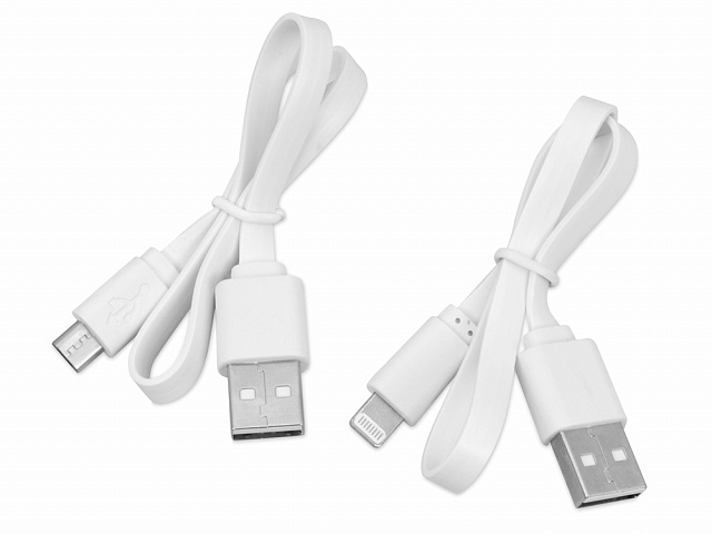 Внешний аккумулятор «Брадуэлл», 2200 mAh, синий, белый