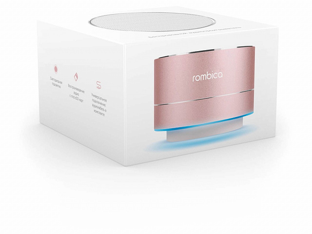 Портативная колонка «Mysound BT-03 3C», розовый
