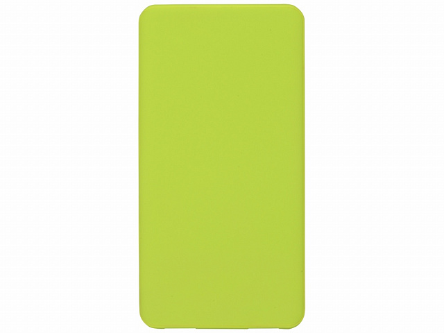 Внешний аккумулятор «Reserve» с USB Type-C, 5000 mAh, зеленое яблоко