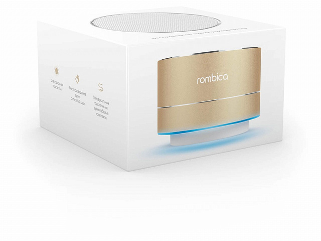 Портативная колонка «Mysound BT-03 4C», золотистый