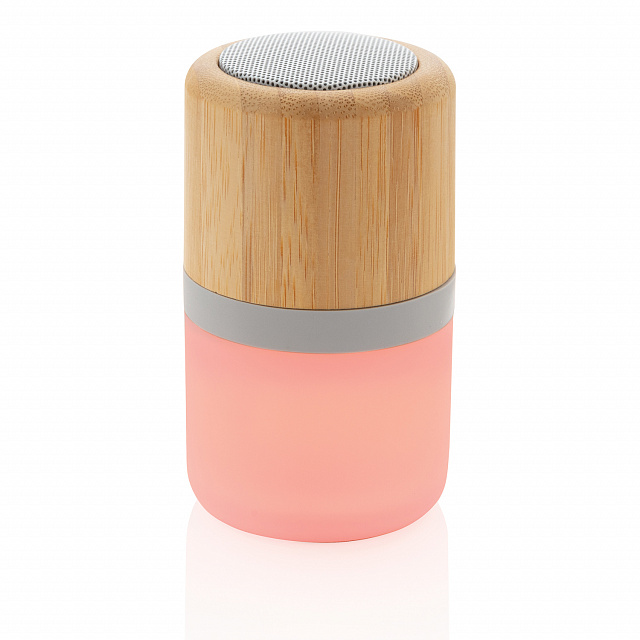Беспроводная колонка Bamboo, меняющая цвет, 3 Вт