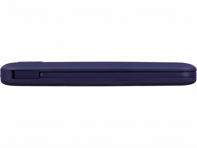 Внешний беспроводной аккумулятор с подсветкой лого «Astro», soft-touch, 10000 mAh, темно-синий