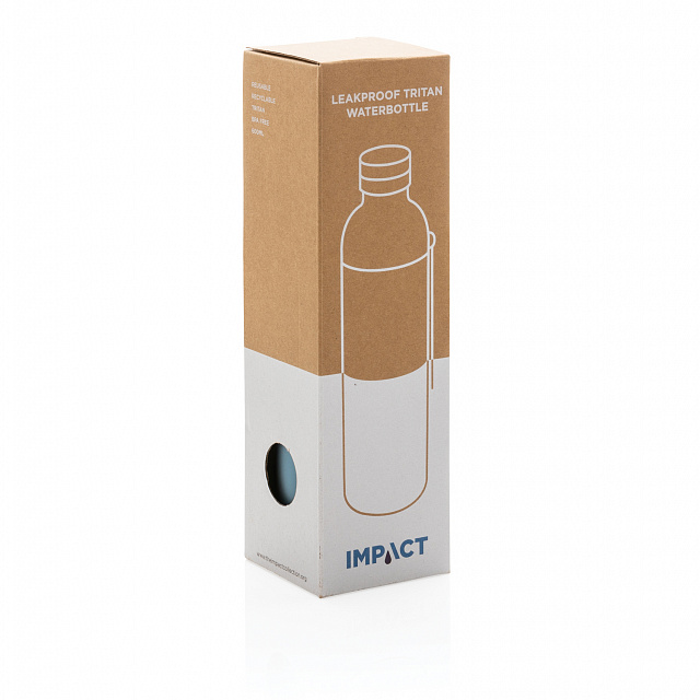 Герметичная бутылка из тритана Impact, 600 мл, синий