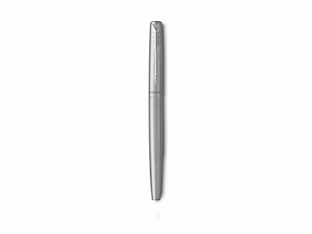 Ручка перьевая Parker Jotter Stainless, M, серебристый, черный