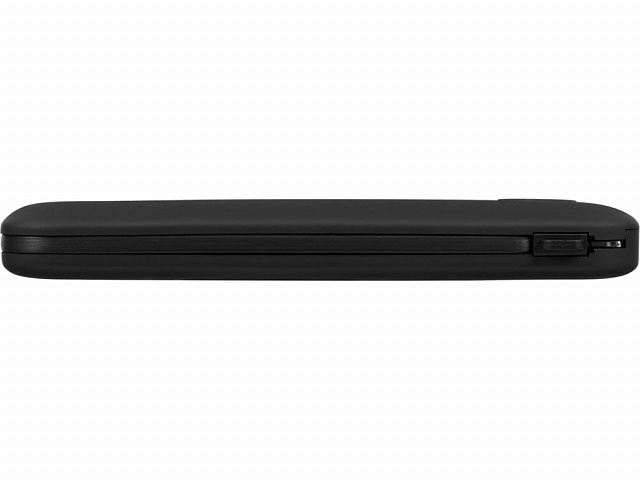 Внешний беспроводной аккумулятор с подсветкой лого «Astro», soft-touch, 10000 mAh, черный
