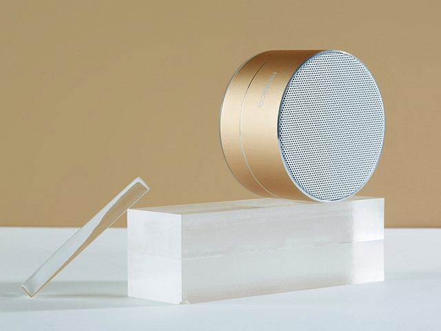 Портативная колонка «Mysound BT-03 4C», золотистый