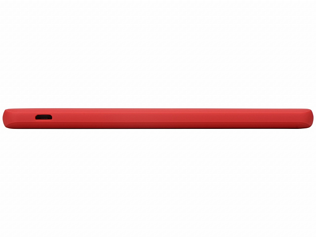 Внешний аккумулятор «Reserve» с USB Type-C, 5000 mAh, красный